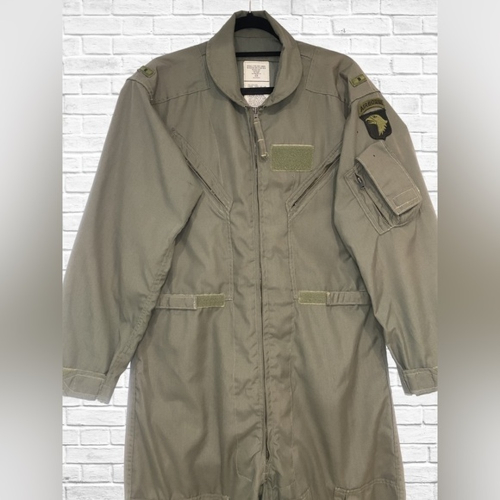 Airborne CWU-27/P Flight Suit Coveralls Flyers Men Summer‎ Fire Resistant 42R - Picture 3 of 9